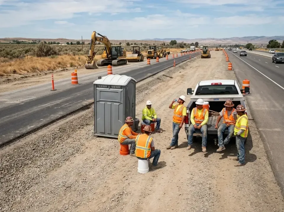 highway-road-construction-crew-007 — frequently asked questions, Porta Potty and Restroom Rentals in Parole, MD